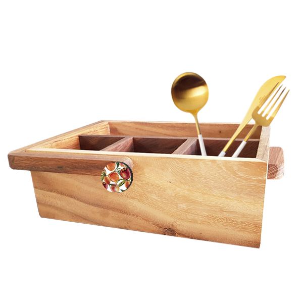 Caja de Cubiertos - Duraznos